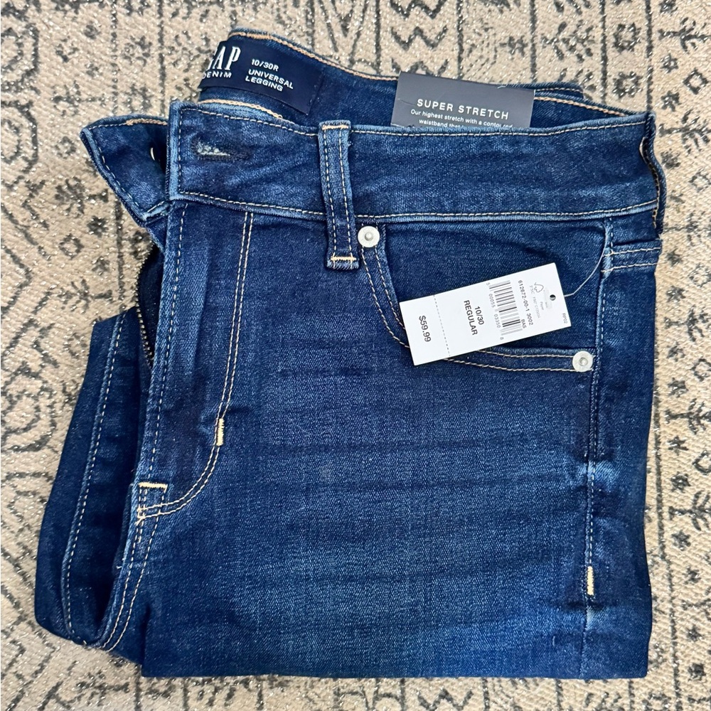 GAP Women's Blue Super Stretch Skinny Jeans NWT